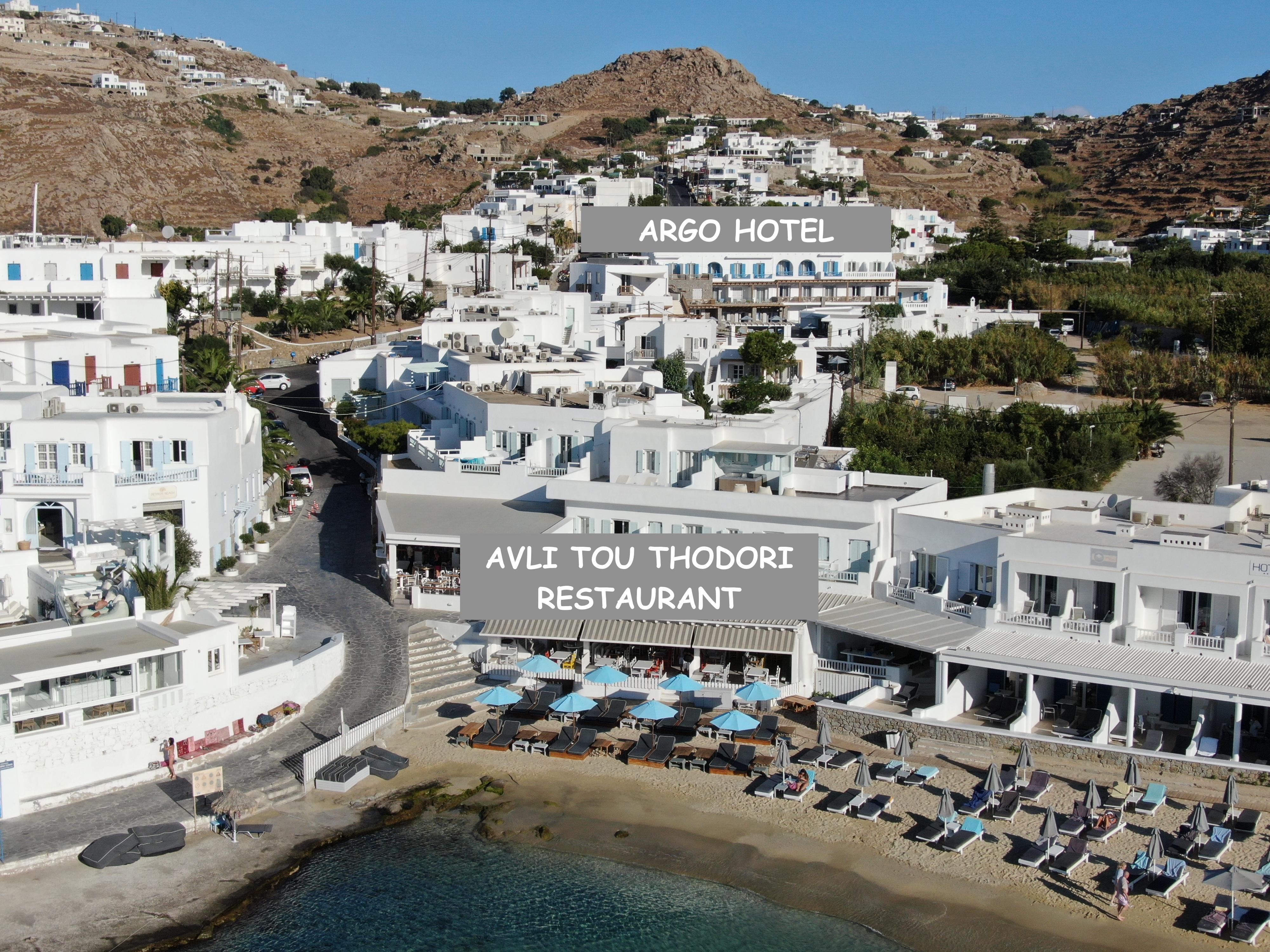 Argo Hotel Mykonos Town Esterno foto